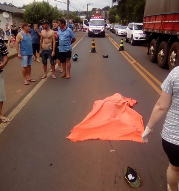 Motociclista perde a vida em acidente em Coronel Freitas