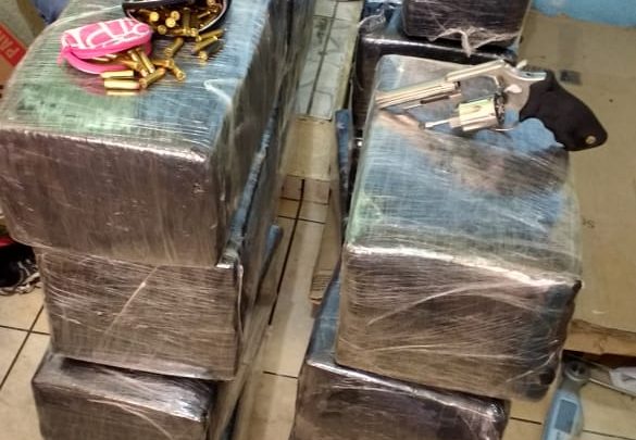 DIC apreende quase 300kg de maconha e arma de fogo em Chapecó