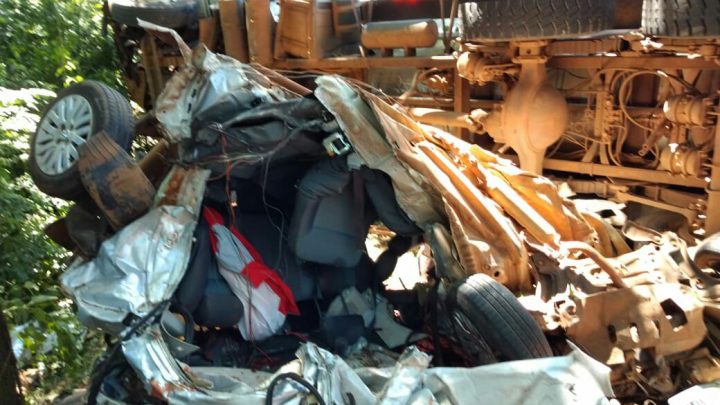 Quatro pessoas morrem em grave acidente na BR-282 em Nova Erechim