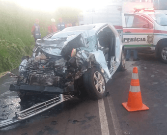 Acidente mata dois jovens na BR-282 em Nova Erechim