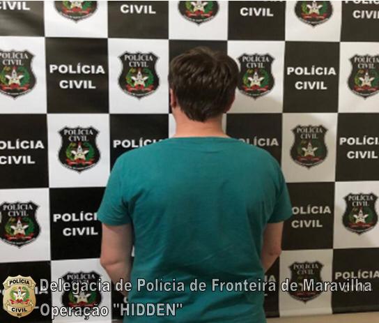 Polícia Civil de Maravilha deflagra operação “Hidden” e prende pedófilo