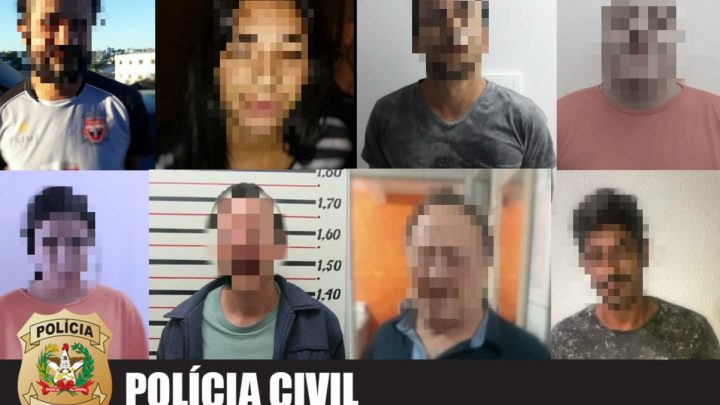 Polícia Civil e Exército Brasileiro realizam “Operação Ágata” e prendem oito pessoas em Chapecó