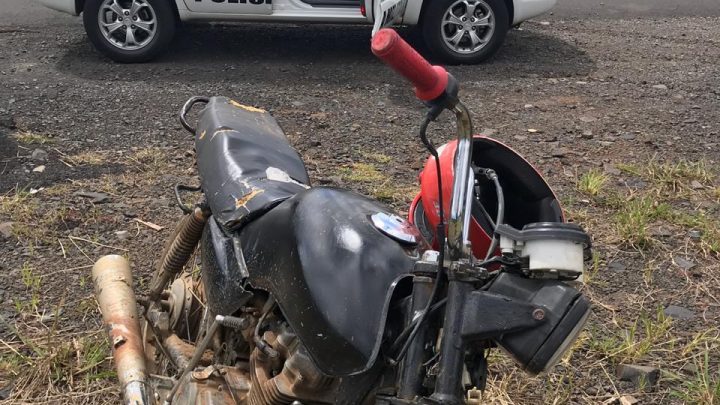Polícia Militar prende homem com motocicleta furtada há 13 anos
