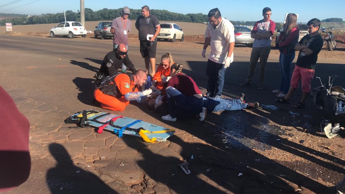 Motociclista morre em outra colisão entre moto e caminhão na SC-484 em Guatambu