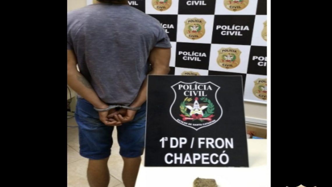 Polícia Civil prende suspeito de latrocínio em Chapecó
