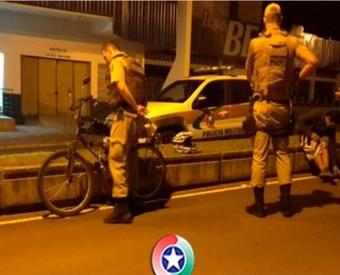 Bicicleta motorizada é apreendida após “Racha” no oeste de Santa Catarina