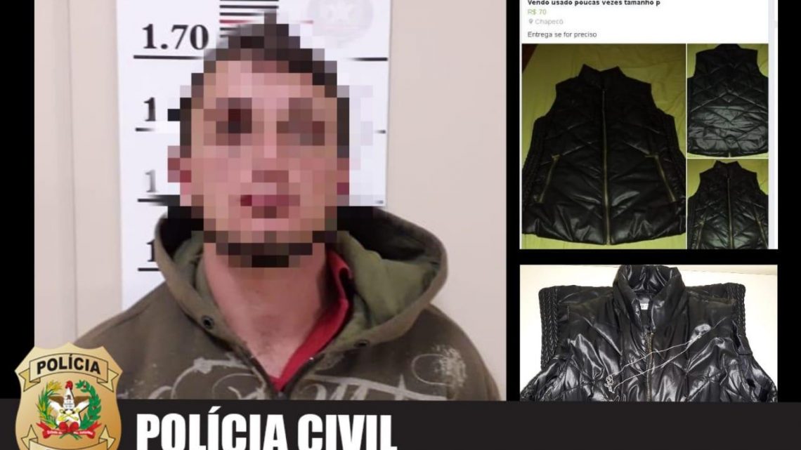 Polícia Civil prende indivíduo com mais de 50 passagens por furtos em Chapecó