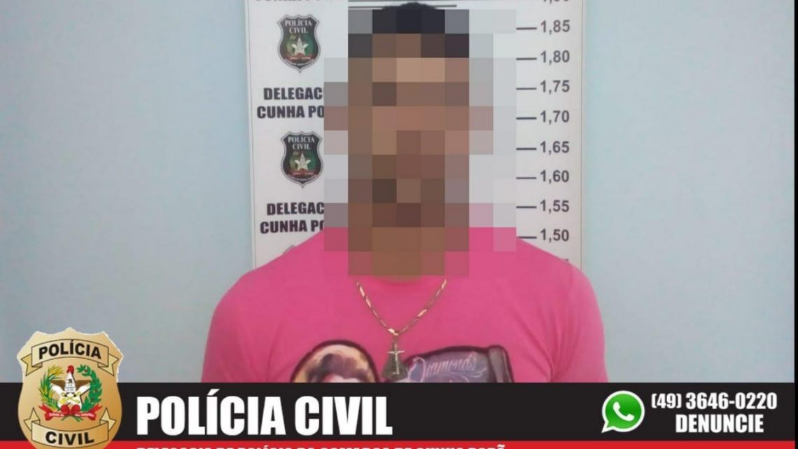 Polícia Civil com apoio da Polícia Militar cumpre mandado de prisão de condenado por 5 crimes cometidos em 2016