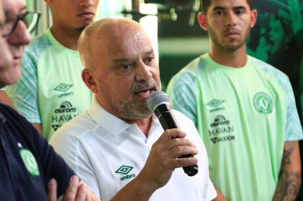 Diretor de futebol da Chapecoense Newton Drummond é demitido