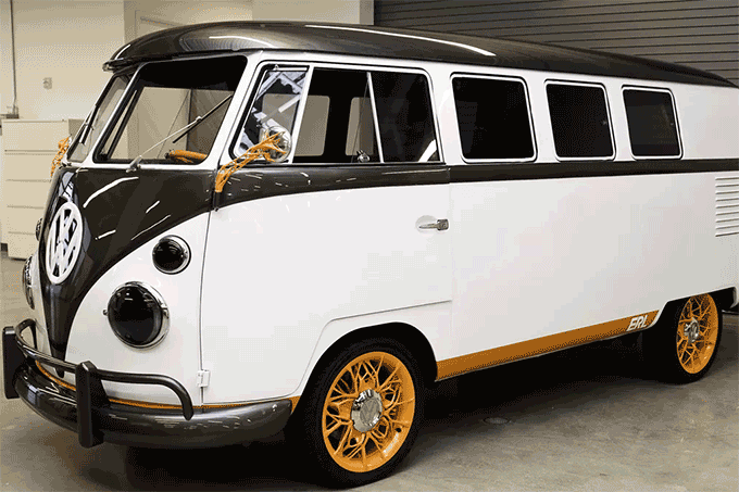 Volkswagen cria nova Kombi high-tech com motor elétrico