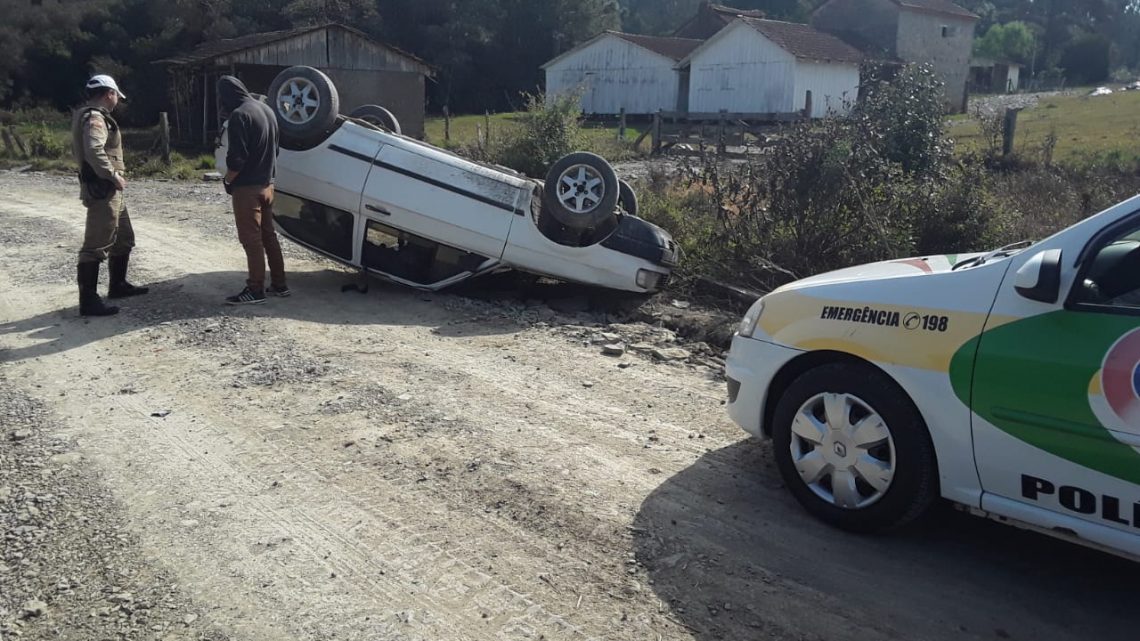 Homem é preso pela polícia militar rodoviária após tentar atropelar policial