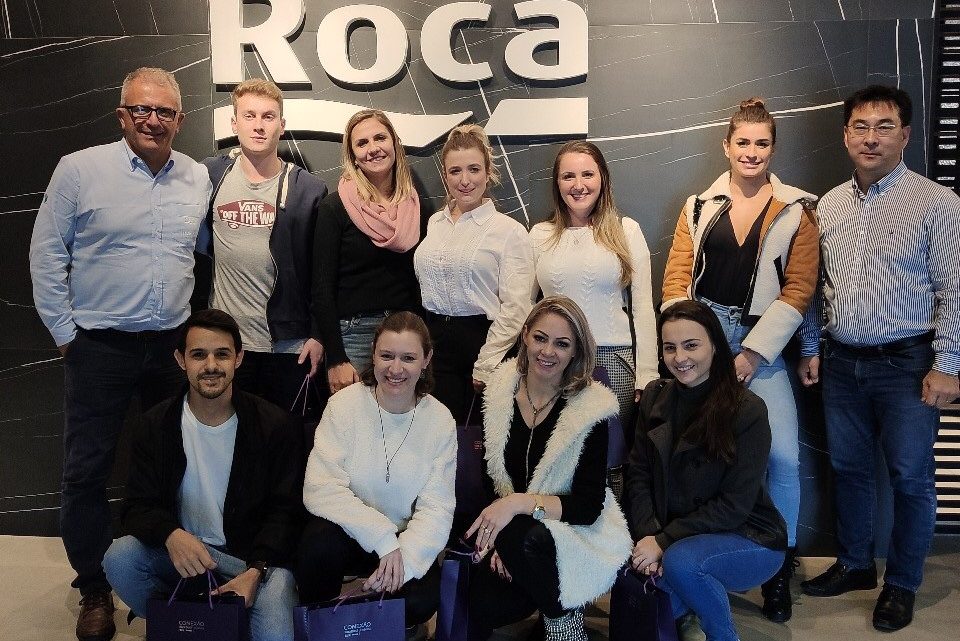 Visita à fábrica da Roca Brasil