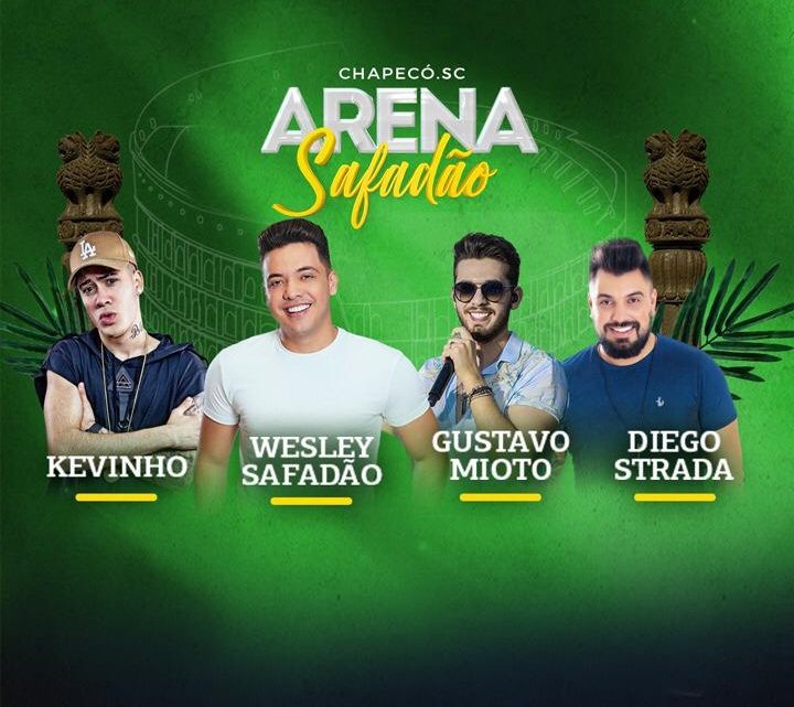 Em novembro: GDO produções apresenta Arena Safadão em Chapecó