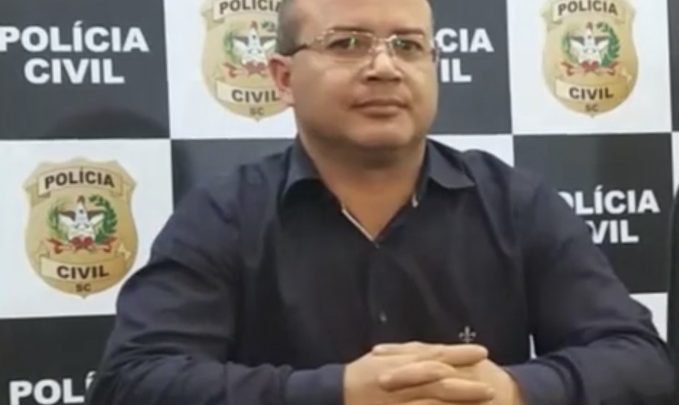 Delegado Wagner Meireles deixa a delegacia regional de Chapecó