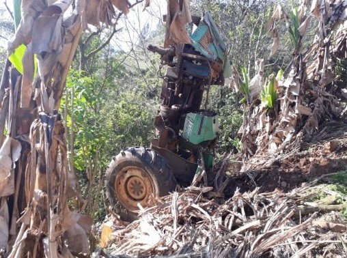 Homem morre esmagado por trator em acidente de trabalho na cidade de Caibi