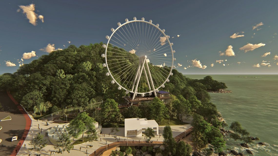 Iniciada a obra de construção da BC Big Wheel, a roda gigante de Balneário Camboriú