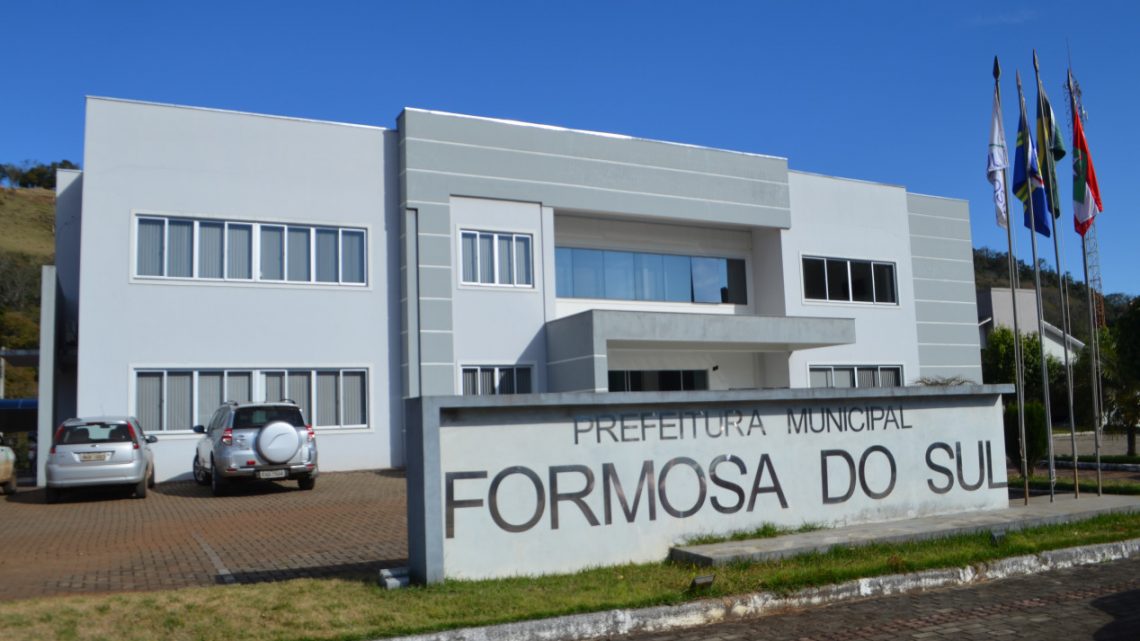 Governo Municipal de Formosa do Sul abre concurso público