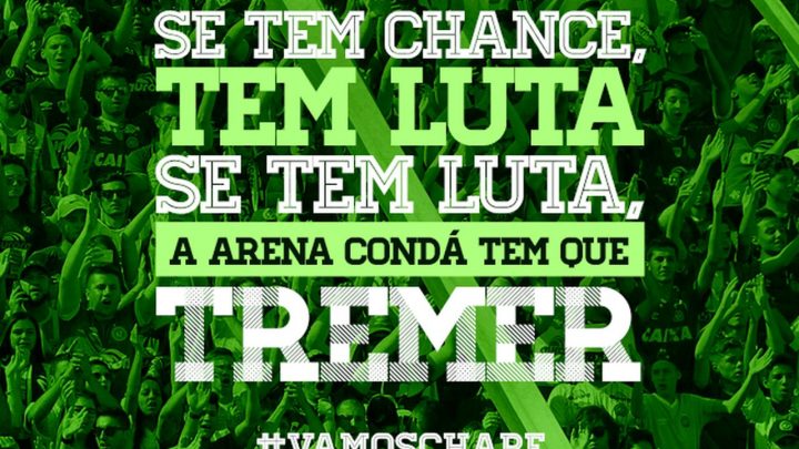 Chape lança promoção de ingressos contra o São Paulo para lotar a Arena!