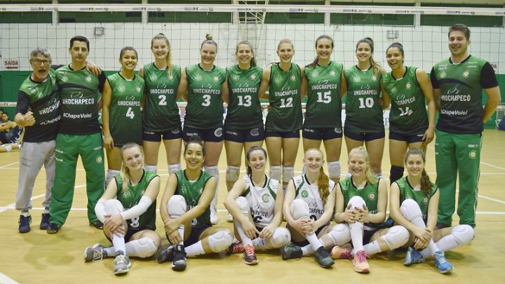 Chape Vôlei entra em quadra na busca por mais um título nesse fim semana