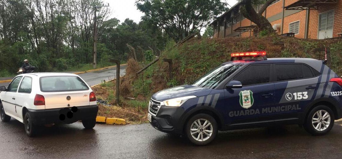 Após denúncia Guarda Municipal recupera veículo com registro de furto/roubo em Chapecó