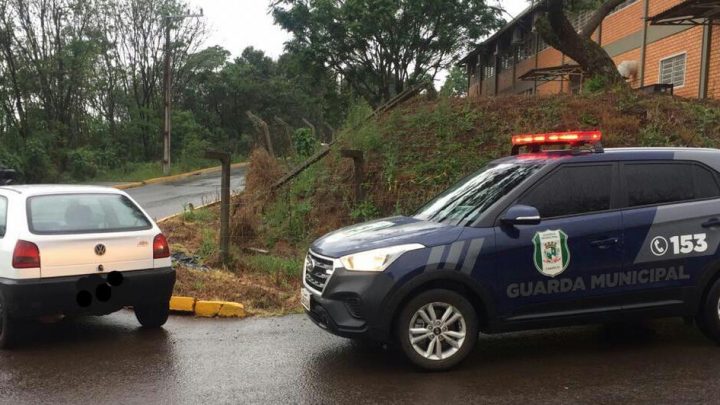 Após denúncia Guarda Municipal recupera veículo com registro de furto/roubo em Chapecó