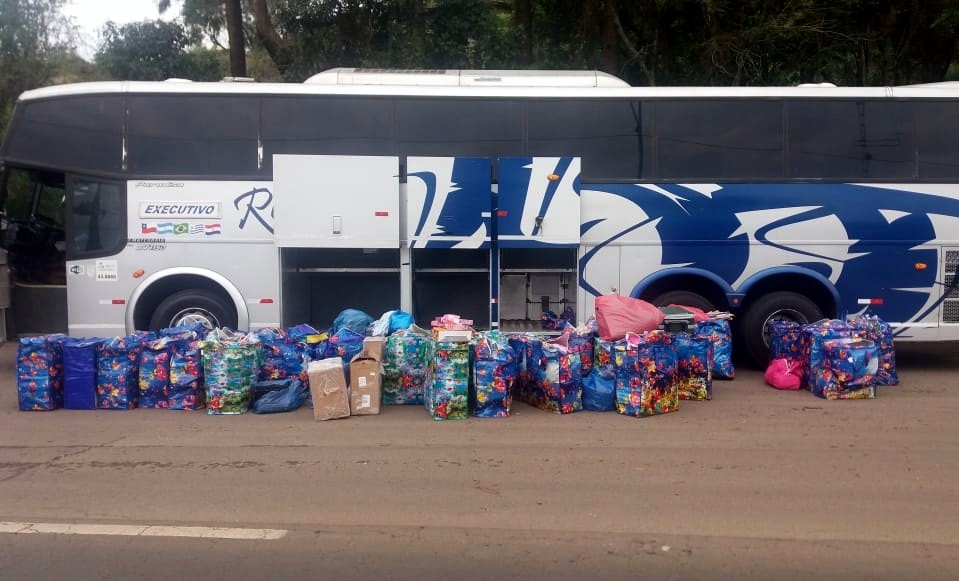 Mercadorias importadas ilegalmente são apreendidas na BR 153 em Concórdia