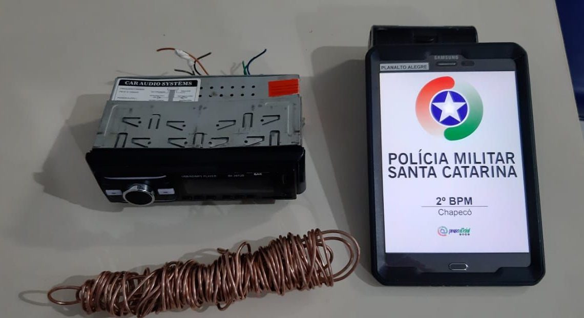 Homem é detido por receptação de rádio e fios de cobre em Planalto Alegre