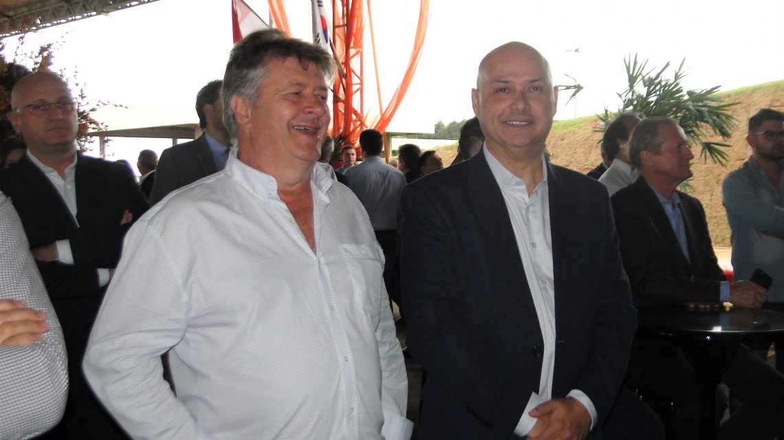 Ato inaugural do maior frigorifico de suínos do Brasil tem representação do SITRAN
