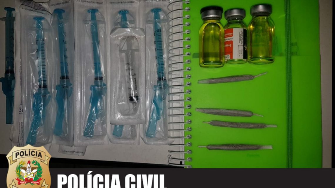 Polícia Civil prende suspeito de comercializar esteróides, anabolizantes e medicamentos de uso controlado em Chapecó