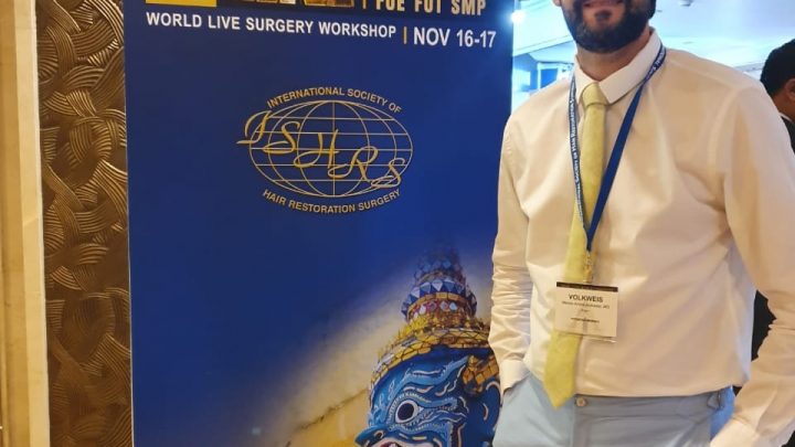 Dr. Márcio André Volkweis participou do congresso sobre Transplante Capilar na Tailândia