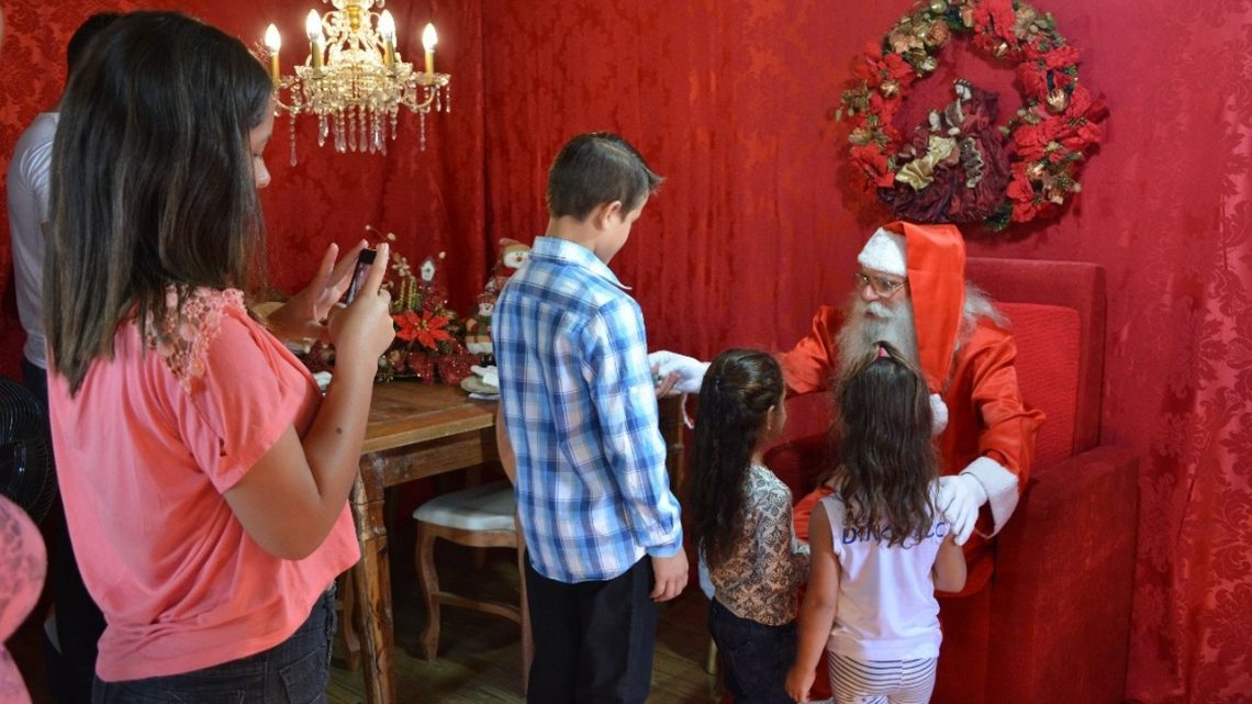 Casa do Papai Noel abre as portas neste domingo em Chapecó