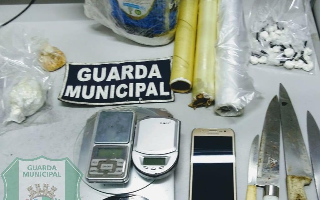 Guarda Municipal apreende crack e cocaína em Chapecó