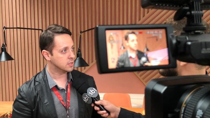 Arquiteto da Ampliza Arquitetura concede entrevista ao SBT Santa Catarina sobre a Decorare 2019