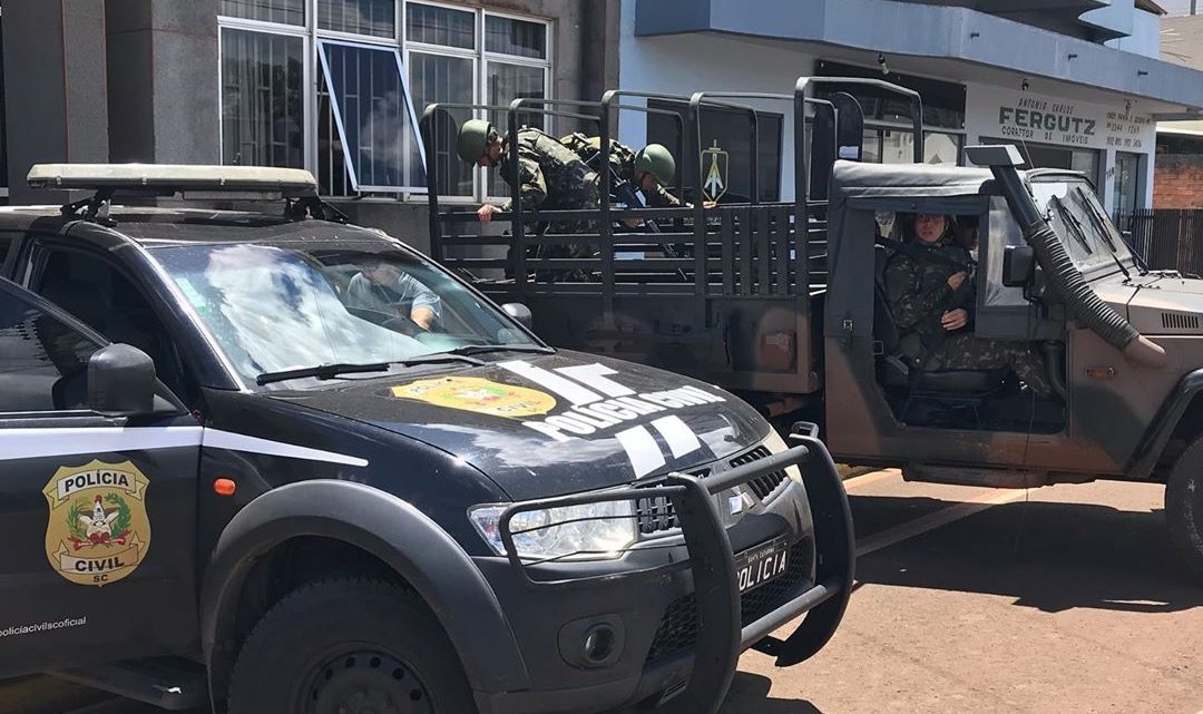 Polícia Civil participa da Operação Ágata em São Lourenço do Oeste/SC