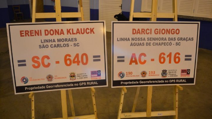 GPS Rural chega a mais dois municípios do Oeste Catarinense