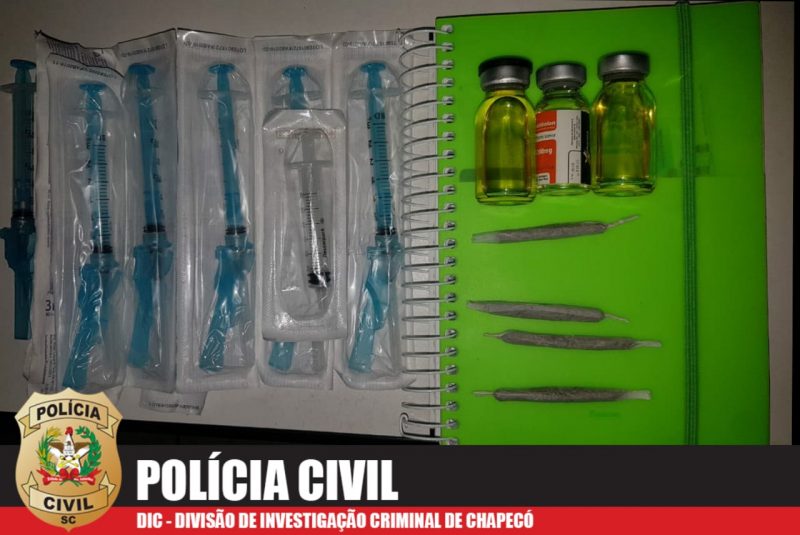 Polícia Civil de Chapecó finaliza investigação sobre “Personal Trainer” responsável por vender anabolizantes irregulares