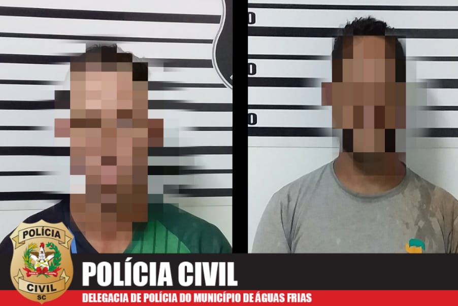 Polícia Civil realiza prisão de assaltantes em Águas Frias