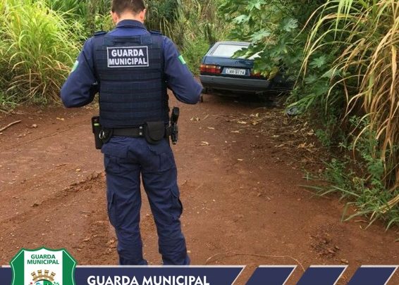 Guarda Municipal localiza veículo furtado