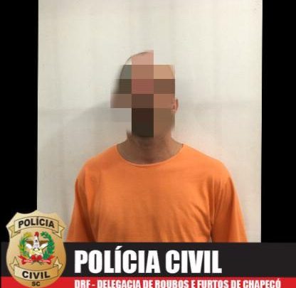 Polícia Civil prende suspeito de praticar roubo em Chapecó