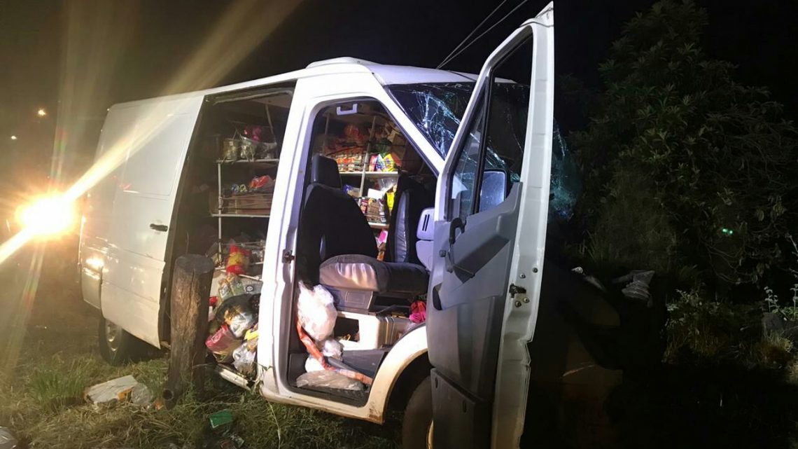 Motorista morre após colisão entre furgão e caminhão na SC-157 em Coronel Freitas