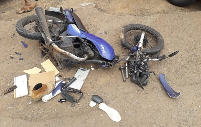 Motociclista fica ferido em acidente na BR-282 em Maravilha