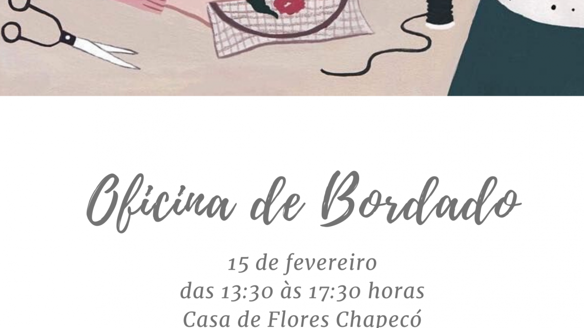 Oficina de Bordado Livre