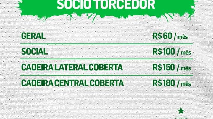 Chapecoense apresenta novos valores de sócio para a temporada 2020