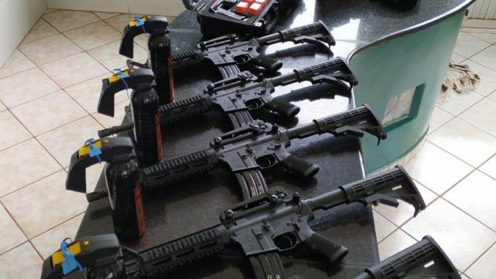 Polícia Militar Rodoviária de Iporã do Oeste recebe novos equipamentos e armamentos