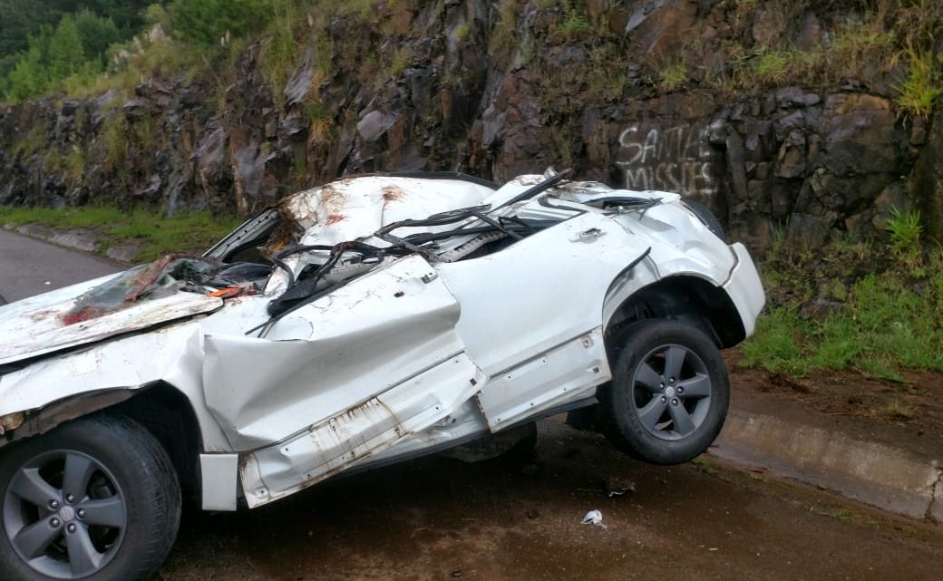 Morador de Chapecó morre em grave acidente na BR-282