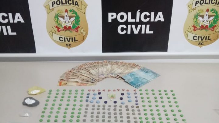 Polícia Civil apreende grande quantidade de ecstasy em Chapecó