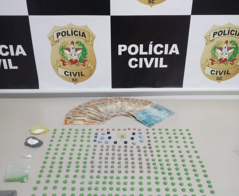 Polícia Civil apreende grande quantidade de ecstasy em Chapecó