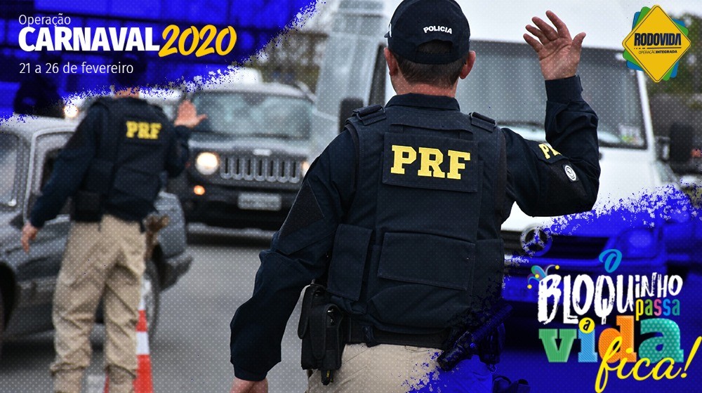 PRF inicia operação carnaval 2020