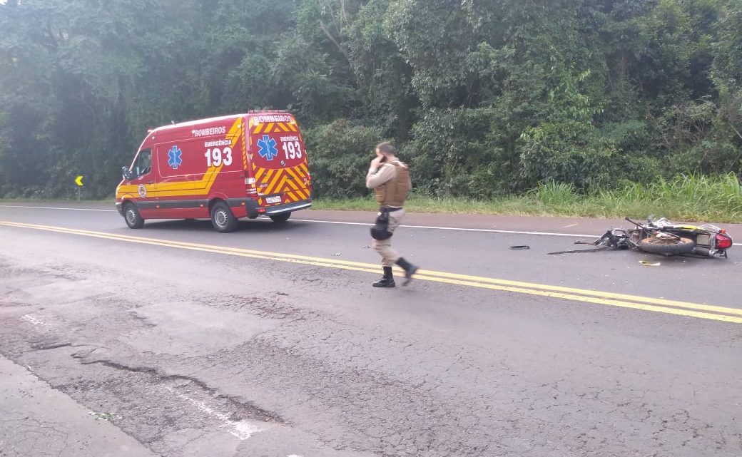 Jovem perde a vida em acidente com moto na BR 282 em Nova Itaberaba