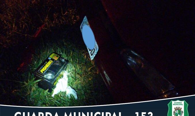 Homem é detido pela Guarda Municipal praticando furto em veículo no Santa Maria